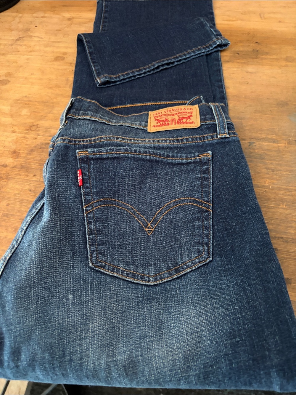 Levi's Women's Dark Indigo Boot Cut Jeans